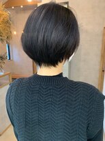 ハチ(hachi)&nbsp;黒髪きれいめショートボブナチュラル大人かわいい20代30代40代