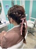【推しとチェキ会　2日目！ヘアセット】