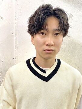 リッカ(RICCA) センターパート/ツイストスパイラル/MEN'S HAIR/Y