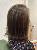 切りっぱなしボブ