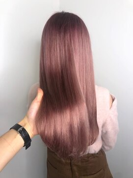 ゲーム 吉祥寺店(GAME) ダブルカラーピンクベージュケアブリーチハイトーン髪質改善