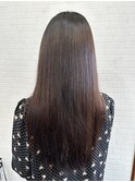 潤いある髪質