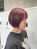 リミットバイアフィナー 大宮店(limit by Afinar) 暖色系モテ艶髪チェリーレッド