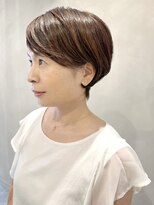 ラトリエコンタン(L´atelier Content)&nbsp;【LatelierContent yumi】大人女性　タイトで艶ショート