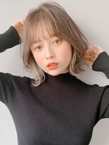アグノス 青山(Agnos)&nbsp;愛されくびれヘアインナーグレージュ外ハネボブ#204d0904