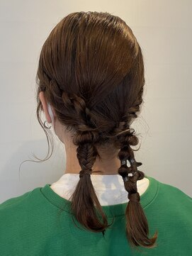 六本木美容室 西麻布店 ヘアセット◎ポコポコヘアアレンジ