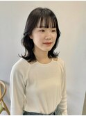 10代20代30代レイヤーカット前髪韓国ヘアくびれヘア大人美人