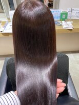 ヘア ルミナス バイ フォルテ(HAIR LUMINAS by FORTE)&nbsp;グレージュカラー/パールプラチナ/暗髪/縮毛矯正/髪質改善