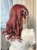 推し活編み込み羊ヘア♪量産型ヘアメ