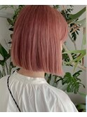ぱつっとショート