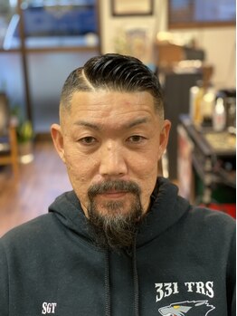ケーステージ バーバーショップ(K Stage BARBERSHOP)の写真/理容室ならではのシェービング技術で、好印象な眉・髭を。清潔感のあるかっこいい男性に-。<理容室>