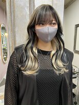 ガルボ ヘアー(garbo hair)&nbsp;ハイトーンプルエクステ高知美容院10代20代