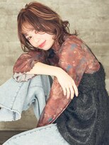 アビエクレール 河内花園(abije claire)&nbsp;ボブルフ×ピンクブラウン