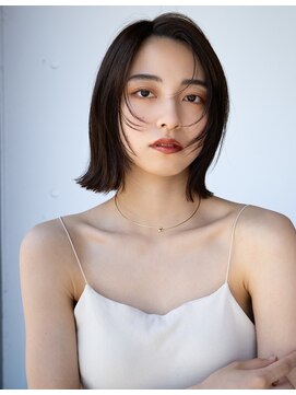 レノラ 本町(LENORA) 20代30代大人かわいいナチュラル暗髪ゆるめパーマヘア