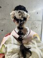 アネラウイ(Anela-u'i) 編みおろし成人式　hair set卒業式　hair set