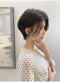 前下がりショート☆20代30代40代おすすめヘアスタイル 前髪なし