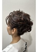 お祭りヘアー