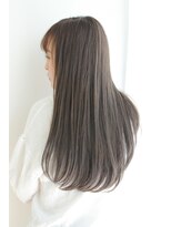 ルー ハナレ(Luu HANARE)&nbsp;艶カラーとストレート♪アッシュグレージュ神戸/東灘/岡本/住吉