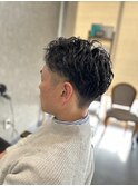 メンズ　ナチュラルパーマ