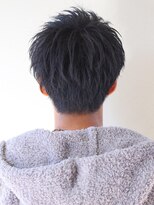 リップス 自由が丘(LIPPS)&nbsp;メンズショートツーブロックニュアンスカールマッシュ
