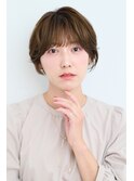大人可愛いショートボブ