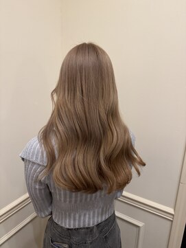 ジャム クリエイティブ ヘアデザイン(jam Creative Hair Design) ワンブリーチ ミルクティー