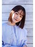 《前髪だけクセを伸ばしたい！》前髪縮毛矯正＋前髪カット￥6500