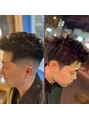フォーコーナーズカットショップフェイビーズ 名古屋西(FourCornersCutShop favey's)&nbsp;←fade×perm→short style