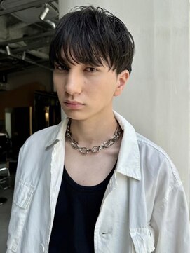 スクリーン(SCREEN) スペインカール/スパイキーショート/ブルーブラック/元町