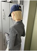 イメチェン　ワイドバング　外はねボブ　ハイトーンボブ