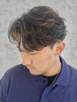 アノ 別府店(Ano.)&nbsp;大分ニュアンスパーマセンターパートフェザーパーマ毛流れパーマ