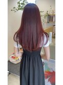 ブリーチ無しで作る赤髪☆