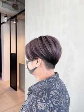 ビューティーガレージ カワゴエ(Beauty Garage Kawagoe) 【森田限定】メンズラベンダーバレイヤージュ