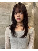 軽めレイヤースタイル