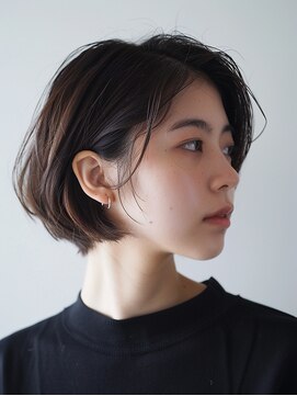 プラスイズム ヴェレン(PLUSISM Velen) ボブ外ハネくびれ京都宇治20代30代40代50代