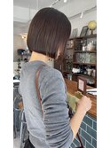 ぱつっとボブ
