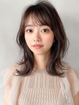 キリ 表参道(kyli) ミディアムレイヤーカットセミディレイヤーカット#312f1220