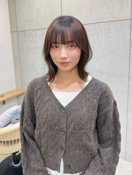 サンド 池袋(sand) くびれミディアム/レイヤーカット/髪質改善/池袋