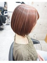 ヘアテリア リュウ 大塚(hair teria ryu) アンブレラカラー/ワインレッド/ショートボブ