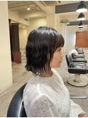 ナチュラルパーマ/波巻き/カジュアルボブ/大人ボブパーマ