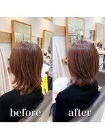 ステラバイケンジ 藤沢(STELLA by KENJE)&nbsp;白髪ぼかし細めハイライト30代40代50代グレージュ