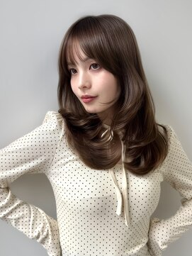 ジーナ 近鉄奈良(Zina) 顔まわりカット/韓国ヘア/レイヤーカット/髪質改善/奈良/kyoka