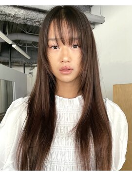 ナヌーク シブヤ(nanuk shibuya) 地毛風ブラウンカラー