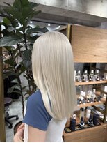 シールドヘアー 沖縄 新都心(C'LD Hair) ホワイトカラー/那覇美容室/新都心美容室