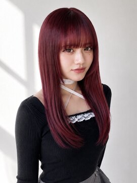 メイクス 町田(MAYKS) ブリーチ一回で作るチェリーレッド