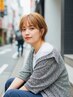 【平日限定】 大人気ショートカット+髪質改善カラー+Tr ¥8000 【高堰】