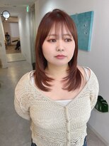 クイ(quii) ピンクベージュ×レイヤーカット