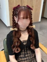 コルツー(CoL2)&nbsp;編み上げハーフツイン/推し活ヘア/横浜ヘアメ
