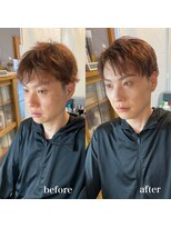 シュクレアミ 福島(sucre ami)&nbsp;爽やかmen's hair make【福島/ヘアメイク】
