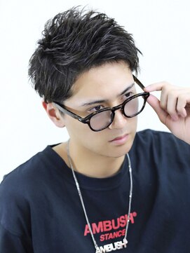 リップスヘアー 梅田(LIPPS hair) グリースで決める！ワイルドクラッシュショート